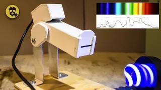 🔥 Spectrometer made from a smartphone or web camera