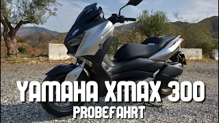 Bester 300cc-Roller auf dem Markt? Yamaha XMAX 300 (2020) - Probefahrt (DEUTSCH/GERMAN) - VLOG093