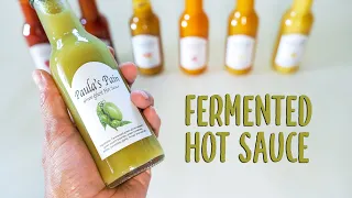 Fermented hot sauce from start to finish