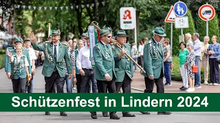 Schützenfest Lindern 2024 Prinzessin Sophie und Kinderkönig Johannes