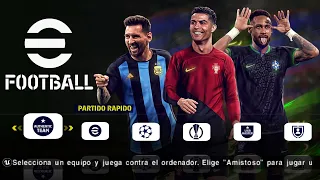 🤩 eFootball PES 2023 PPSSPP (TM ARTS) NUEVAS NOVEDADES, KITS 2023/24, CAMARA PS5 Y NARRADOR ESPAÑOL