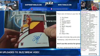 2022 Panini Immaculate Collegiate Football 5 Box Case Break PYT #9