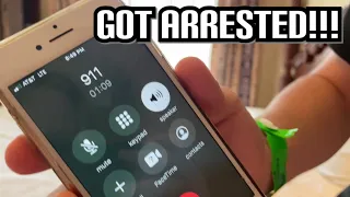 Prank Calling 911!!! (Got Arrested)