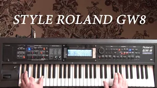 А я все летала Синтезатор Roland GW8