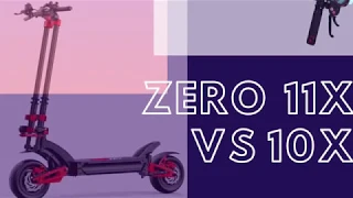 Comparison between the ZERO 11X and ZERO 10X