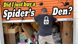 Did I buy a SPIDER'S DEN locker at the abandoned storage unit auction? What do we find?