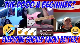 THE DOOO - playing guitar on omegle but I pretend I'm a beginner (Reaction)
