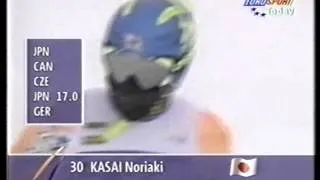 Noriaki Kasai - 131.5 m - Hakuba 1997