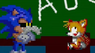 Sonic.exe teaches Tails the ABCs.