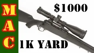 Savage Model 10: The 1000 dollar 1000 yard rifle