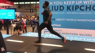 LES RUNS Attempts Eliud Kipchoge’s World Record Marathon Pace