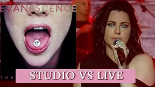 Evanescence (Amy Lee) - Studio vs Live  | The Bitter Truth