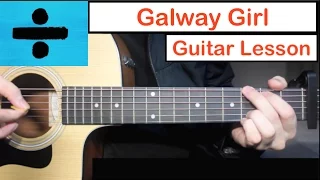 Galway Girl - Ed Sheeran | Guitar Lesson (Tutorial) How to play Chords