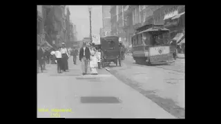 1901 1903 New York City , Twenty-Third Street , Ghetto Fish Market , (1903) Scenes