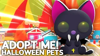 NEW Adopt Me Halloween Pets! Roblox Adopt Me Halloween Update Countdown Vampire Pet 2021