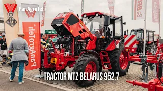 Prezentare Tractor MTZ BELARUS 952.7 ( 95 CP ), motor CATERPILLAR STAGE V