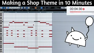 Attempting to Make a Video Game Shop Theme in 10 Minutes || Shady Cicada