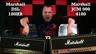 Marshall DSL 100HR vs Marshall JCM 900 4100 |High Gain Amp Shootout