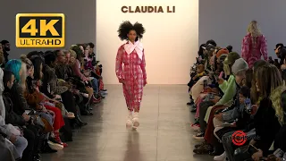 Claudia Li - Fall 2020 Collection Runway Fashion Show @ NYFW FW20 -  4K UHD - Short 1Cam Preview