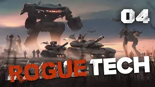 Tank vs. Mech Combat- Battletech Modded / Roguetech Treadnought Playthrough #04