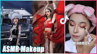 Jannatul☘️Mitsuisen✨Aesthetic ASMR Makeup Tutorial✨Best satisfying makeup asmr compilation🌿181