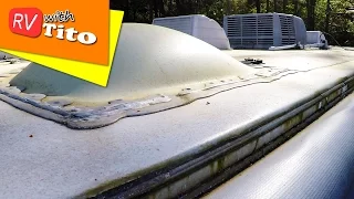 How To Tip: EASY Way to Clean a Dirty RV Roof