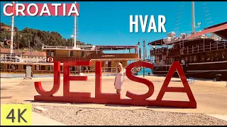 [4K] Jelsa Hvar Croatia 🇭🇷 | ► Video Guide | June 2022