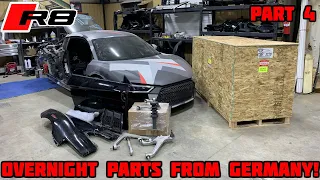 Rebuilding a Wrecked 2018 Audi R8 Part 4