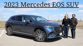 2023 Mercedes EQS SUV - 7 seats, 3 rows, 6 figures