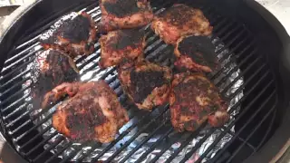 Easy BBQ Smoked Chicken Thighs (1080p HD)