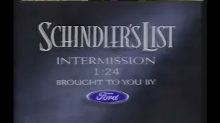 Schindler's List on NBC (NBC 1997)