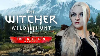 THE WITCHER 3 NEXT GEN прохождение #3. Обновленный Ведьмак 3. Вышел первый патч