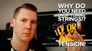 Why do you need Drop Tuning Strings? Drop Tuning on Standard Scale Guitars
