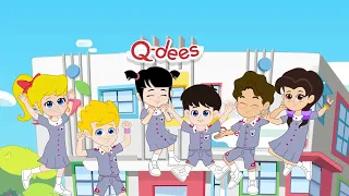 Read, Write, Count (Q-dees Theme Song) | Fun Learning for Preschool Kids | Kids Song