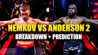 Vadim Nemkov vs Corey Anderson 2 Prediction - Bellator 288