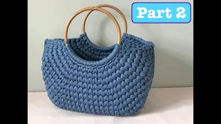 Crochet Basket Bag - Beginner Friendly - Part 2