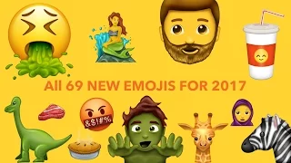 All 69 New Emojis for 2017