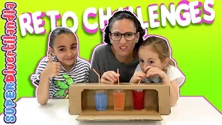 DARDOS, BEBIDA INCORRECTA, GUMMY vs... RETO de los CHALLENGES 3!