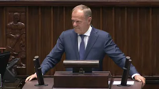 Donald Tusk znów się wściekł! Zobacz wystąpienie premiera w Sejmie!