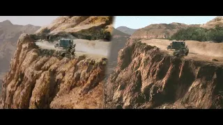 Indiana Jones and the CGI Cliff Face