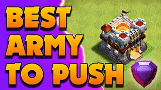 Easiest Army for Hitting Legend League || Best TH11 Legend Pushing Attack Strategy (Clash of clans)