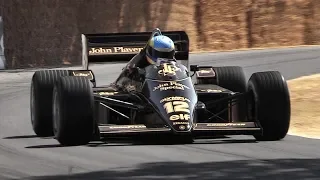 Lotus 97T F1 ex Ayrton Senna: RAW Formula 1 Turbo Era Renault V6 Sound!