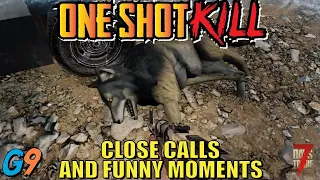 7 Days To Die - One Shot Kill (Close Calls and Funny Moments)