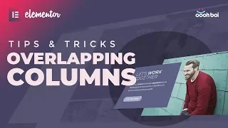 Overlapping Columns in Elementor