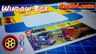 Corgi Toys 490 Volkswagen Breakdown Truck WINDOW BOX