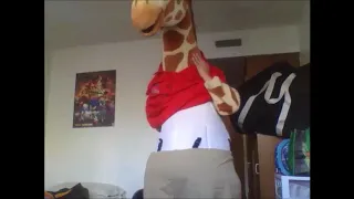 Geoffrey The Giraffe Suit Up