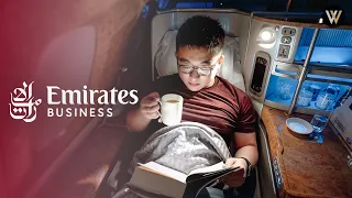 Emirates A380 Business Class - London to Dubai