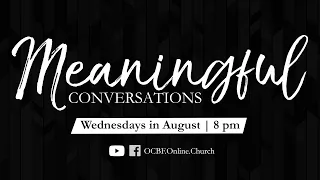 Meaningful Conversations | Jonathan Evans & Emmanuel Acho
