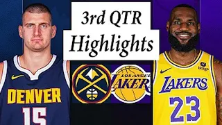 Denver Nuggets vs Los Angeles Lakers Full Highlights 3rd QTR| Oct 24 | 2023 NBA Preseason