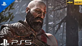 (PS5) God of War - Boss Fight | Ultra High Graphics GAMEPLAY [4K HDR 60fps]